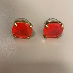 Kate Spade bright pink earrings